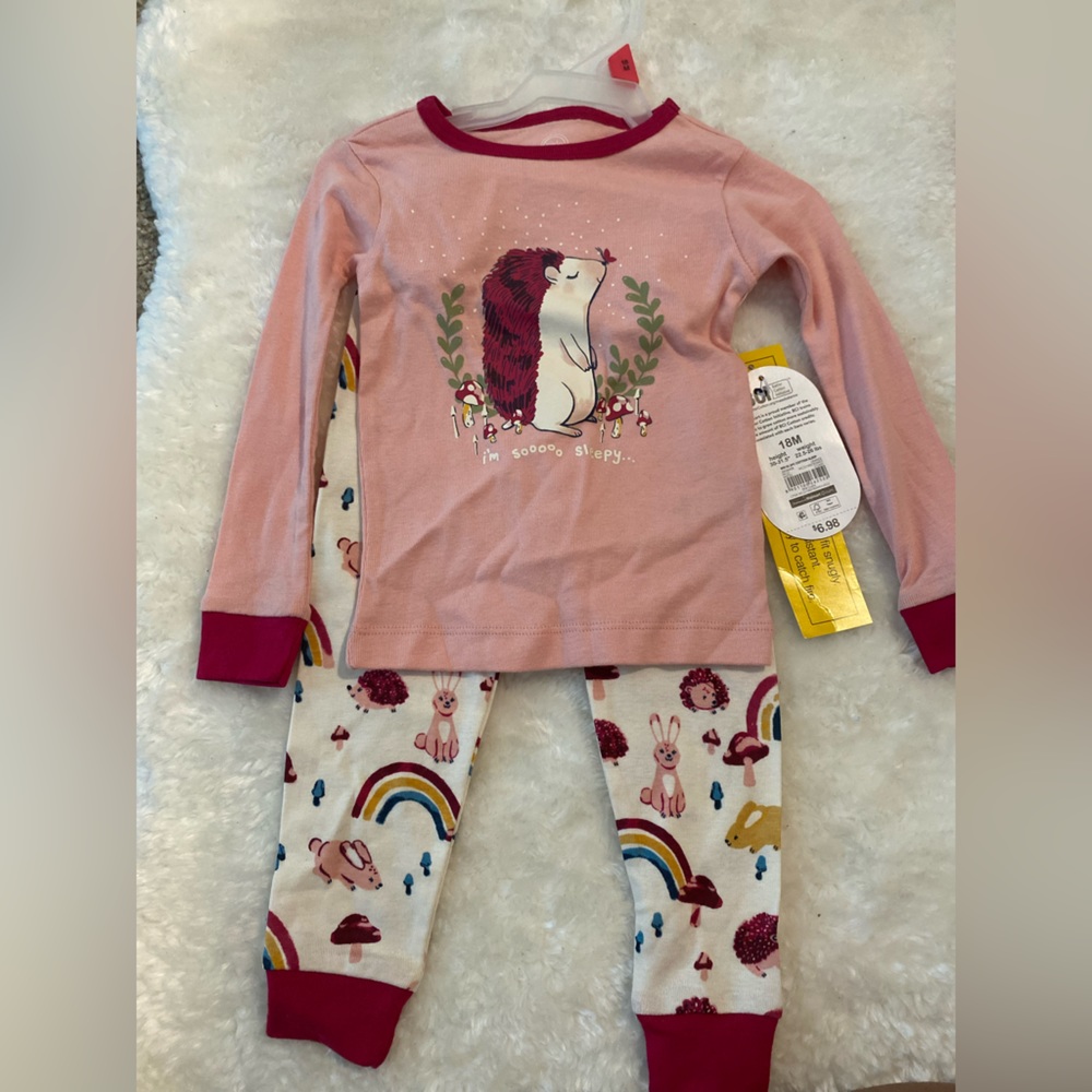 Baby Girl 2 Piece Pajama Set